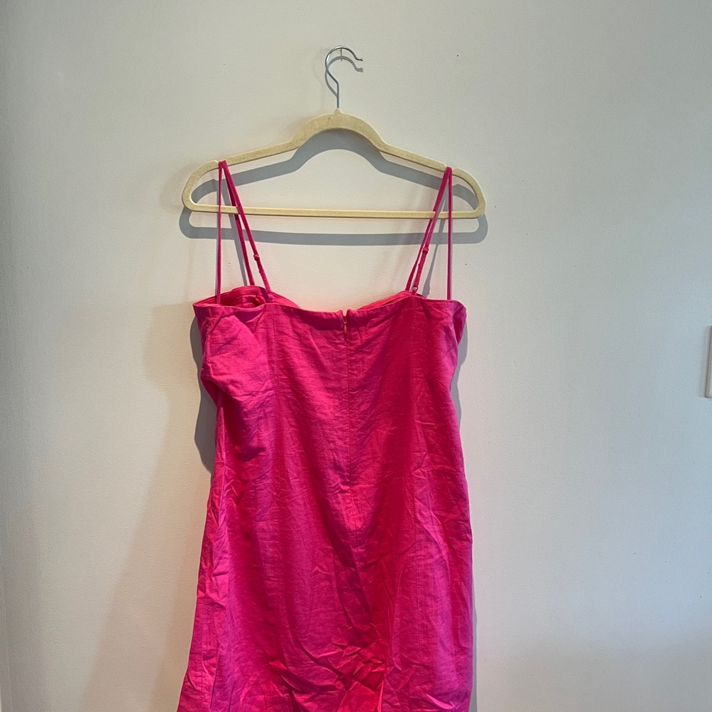 GAP Pink Linen Dress - Picture 6 of 6